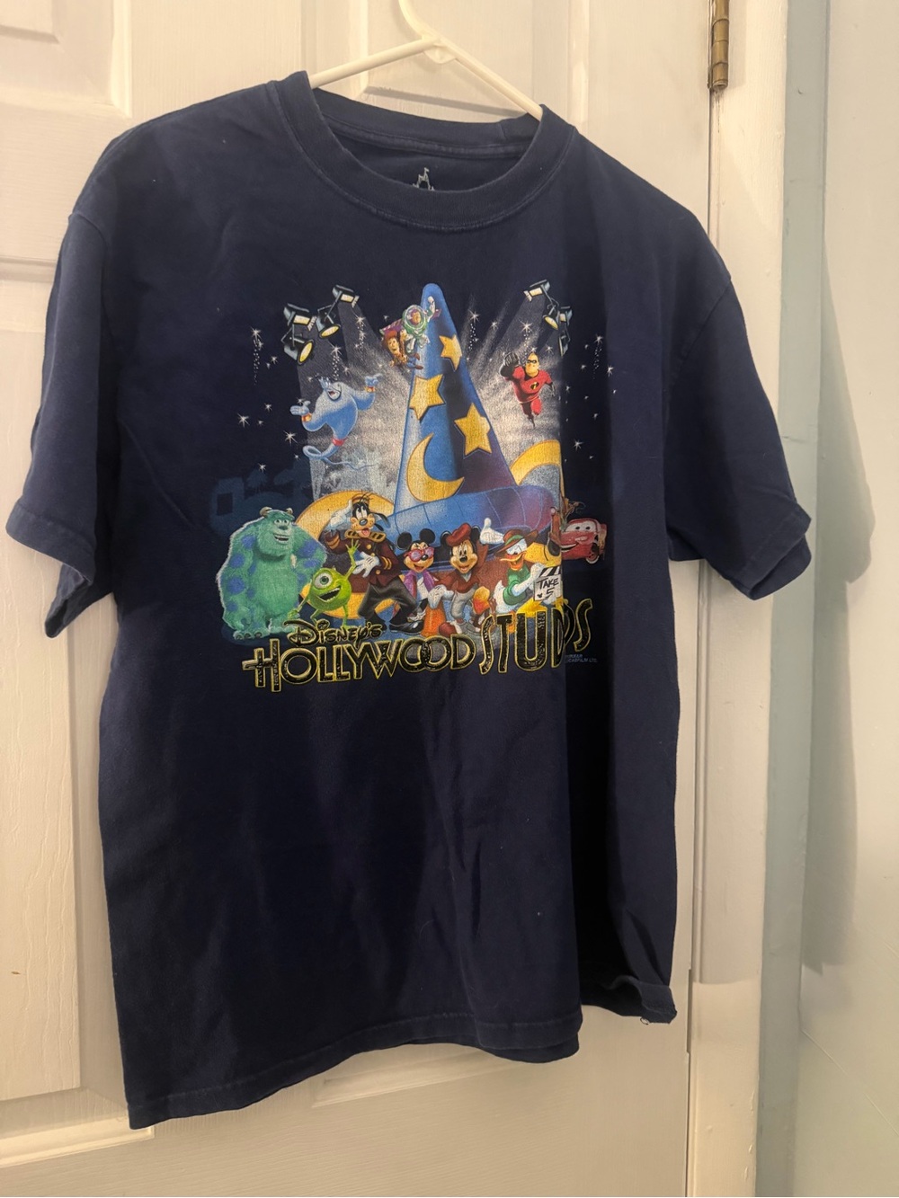 Disney Parks Hollywood Studios Sorcerer Mickey Character T-Shirt L